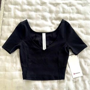 NWT Lululemon Ribbed Contoured V-Neck